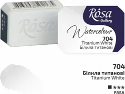 Akvarelové barvy Rosa 2,5ml 704 titanium white